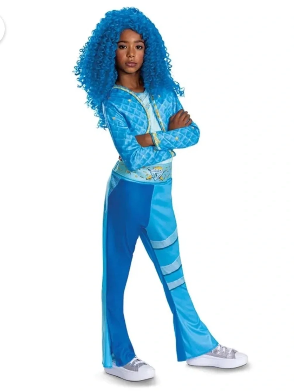 NWT Disney Descendants 4 Rise of Red Chloe Deluxe Costume Girls Size M 7-8